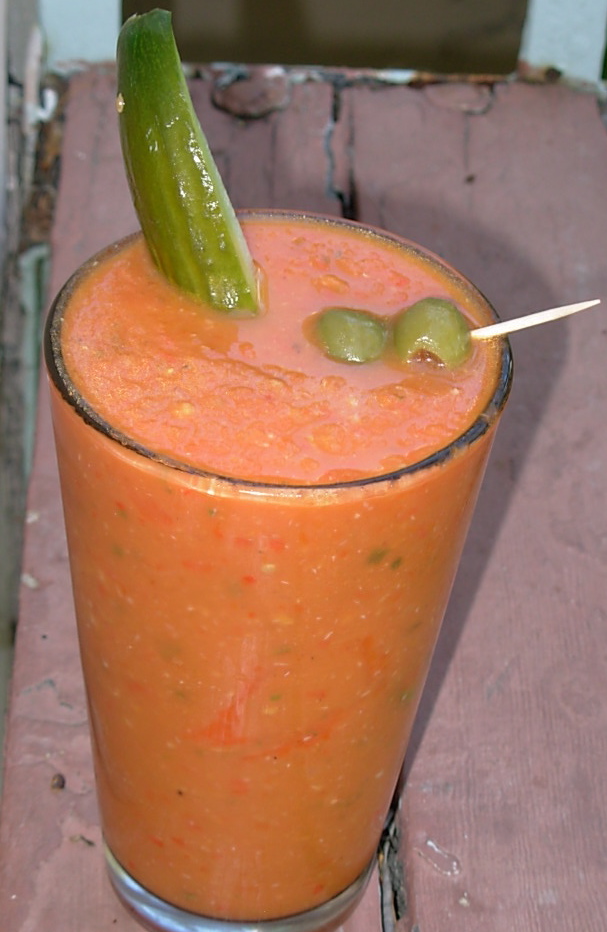 From Kirsten's Kitchen to Yours Roasted Tomato Bloody Mary Mix