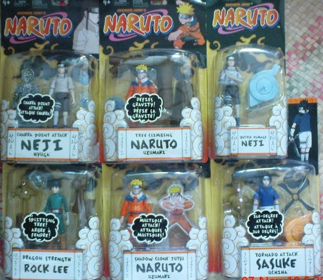 PLAY AGAIN TOYS! Mattel Naruto Action Figures