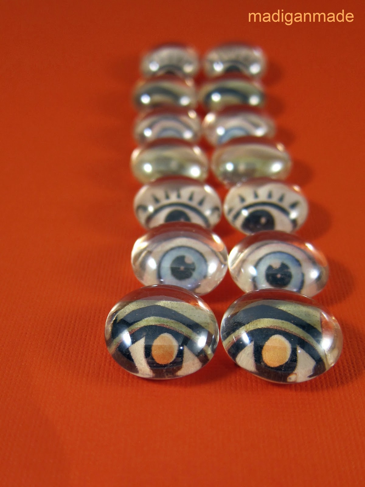 Simple and easy DIY glass eyeballs. Instructions at