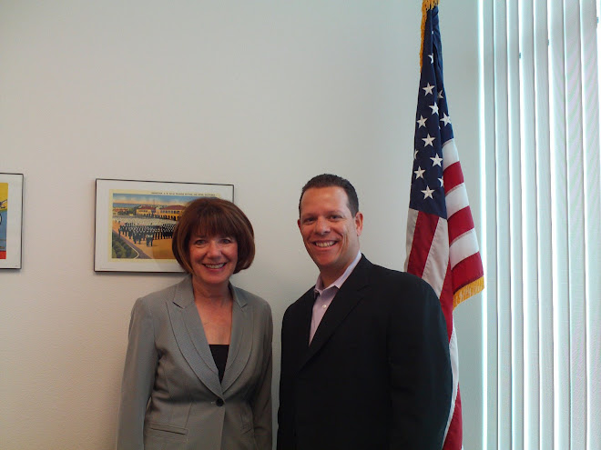 Rep Susan Davis and Egbert Oostburg