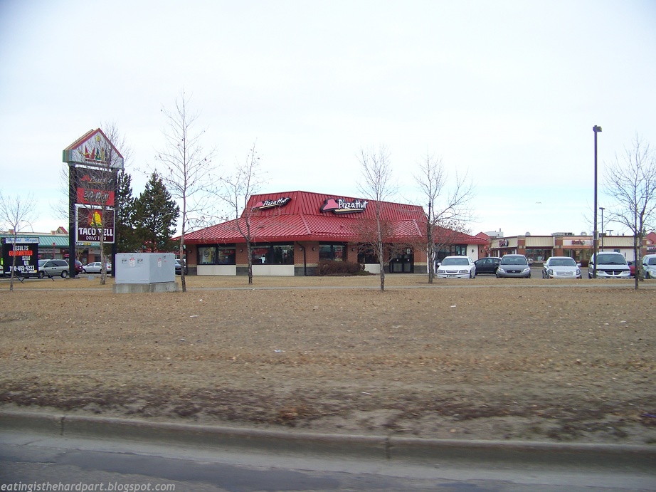 eating is the hard part pizza hut millwoods edmonton, ab