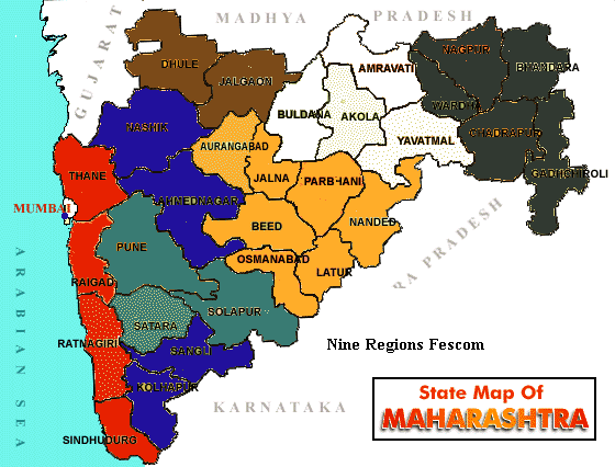 Nine Regions of Fescom