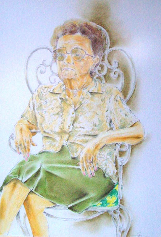 Retrato de Doña Máxima (Chana) Leonte