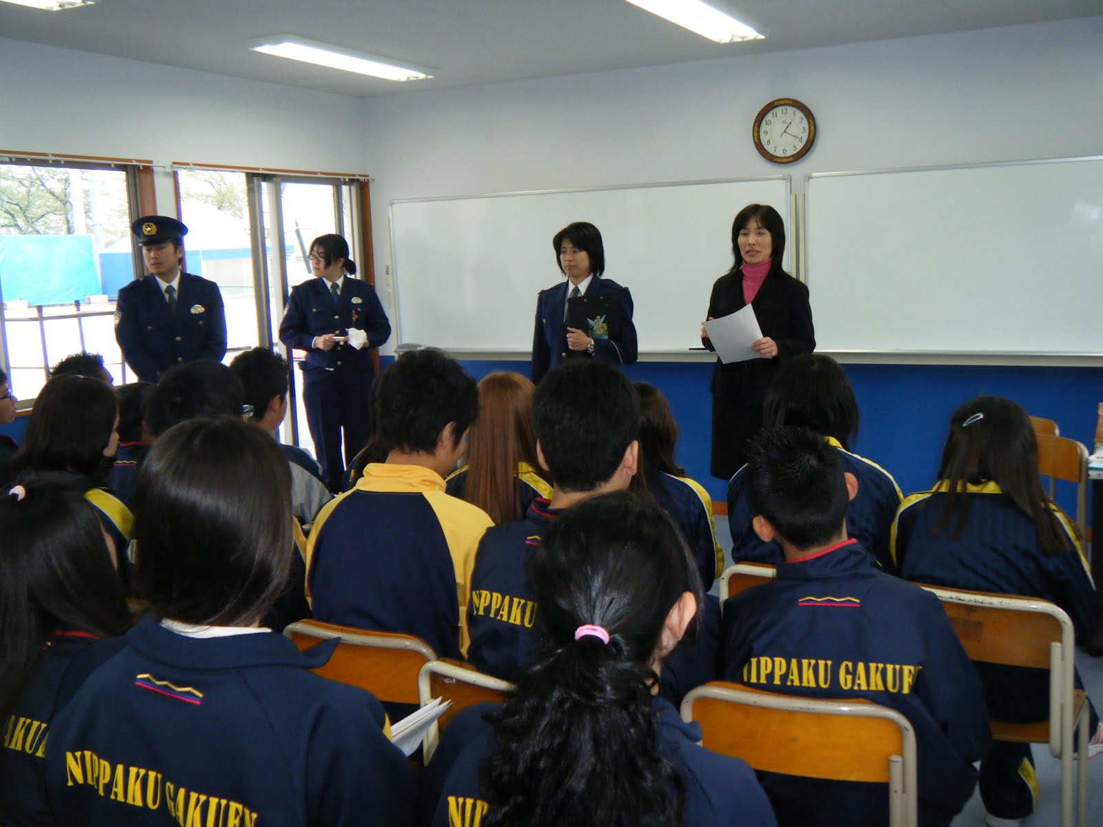 日伯学園日記 nippaku gakuen 護身術教室