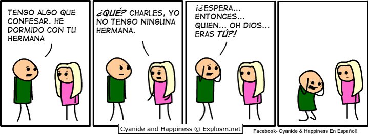 Cyanide and Happiness - Charles y su novia Cyanide and Happiness - Charles y su novia