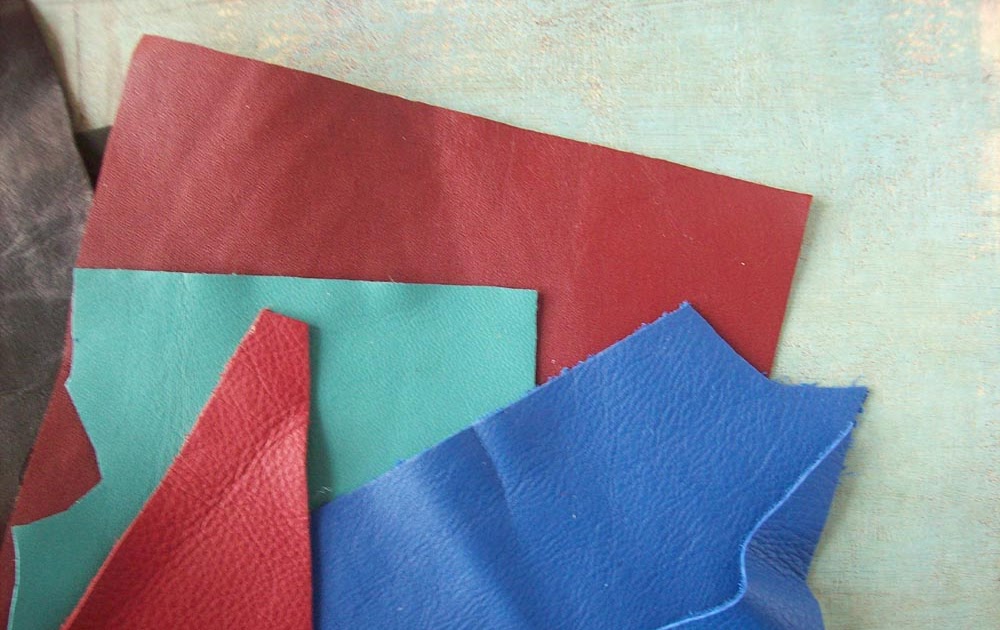 fleurfatale How to recycle my leather scraps My creative workspace
