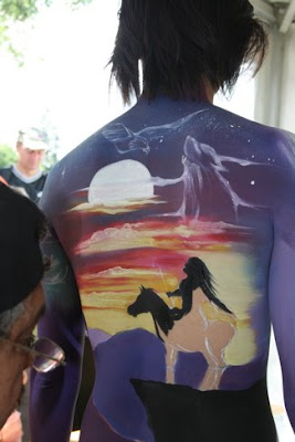 Best Arts Body Painting Of Back