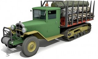 Nobody's Halftrack Camion+chenille