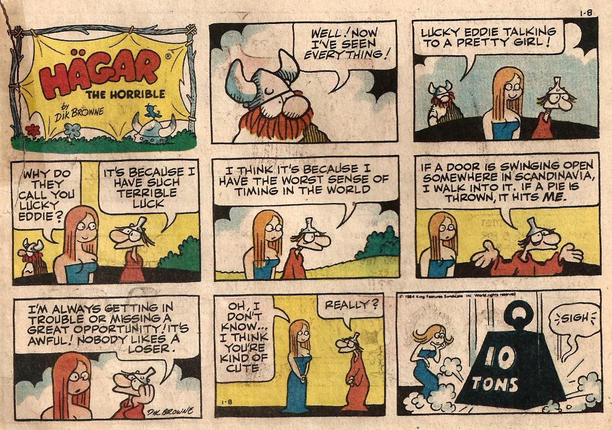 Pin by Jason Whiton on Funny Pages Hagar the horrible, Pretty girls