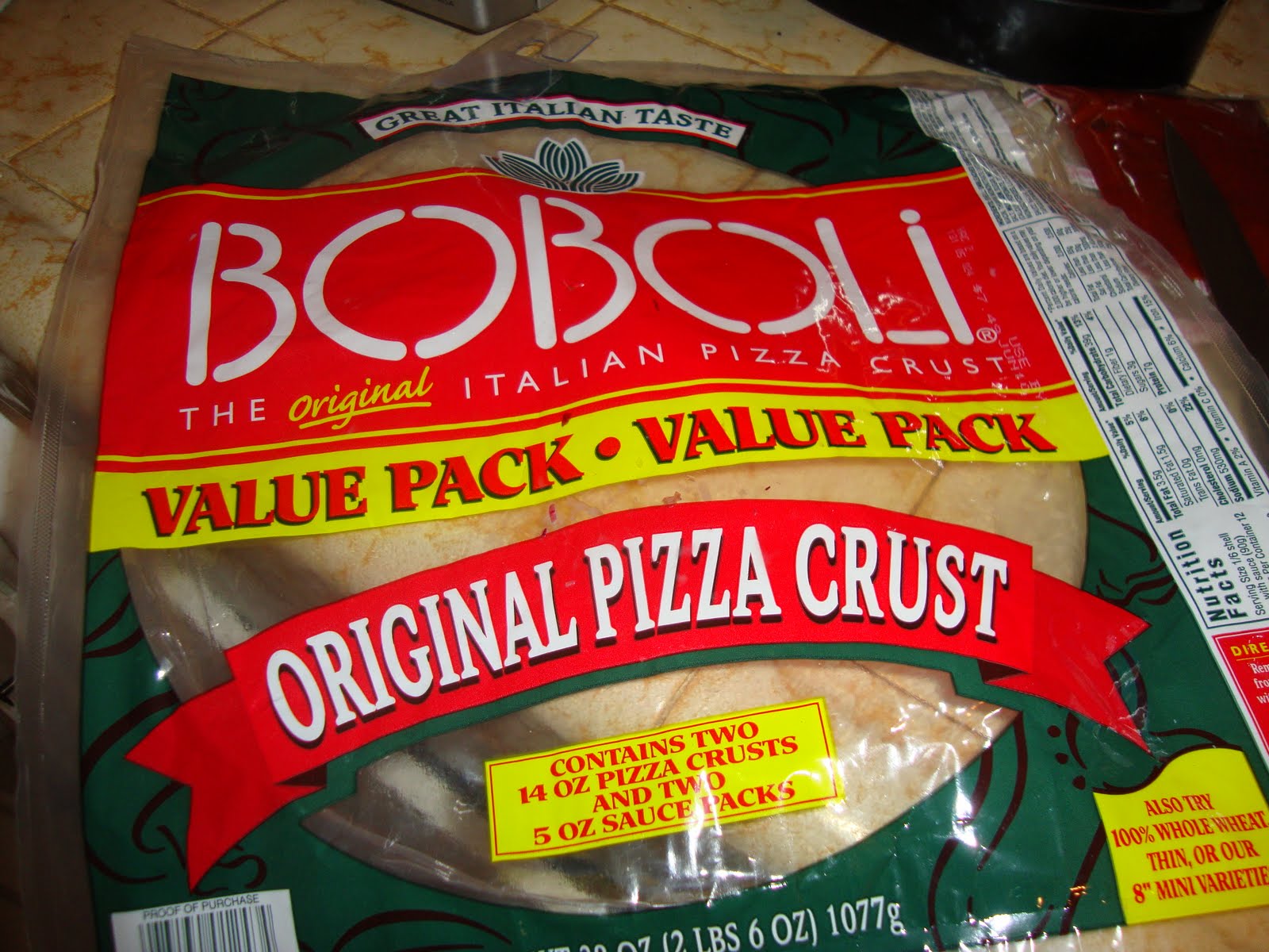Is Boboli Pizza Crust Vegan at Helen Schultz blog