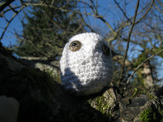 amigurumi snowy owl