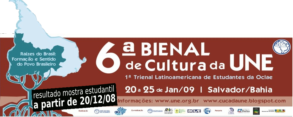 VI Bienal de Cultura da UNE