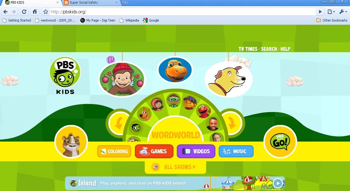 Super Social Safety Pbs Kids A Site For Fun And Learning