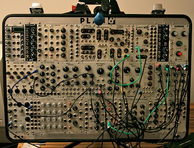 modular synth wallpaper