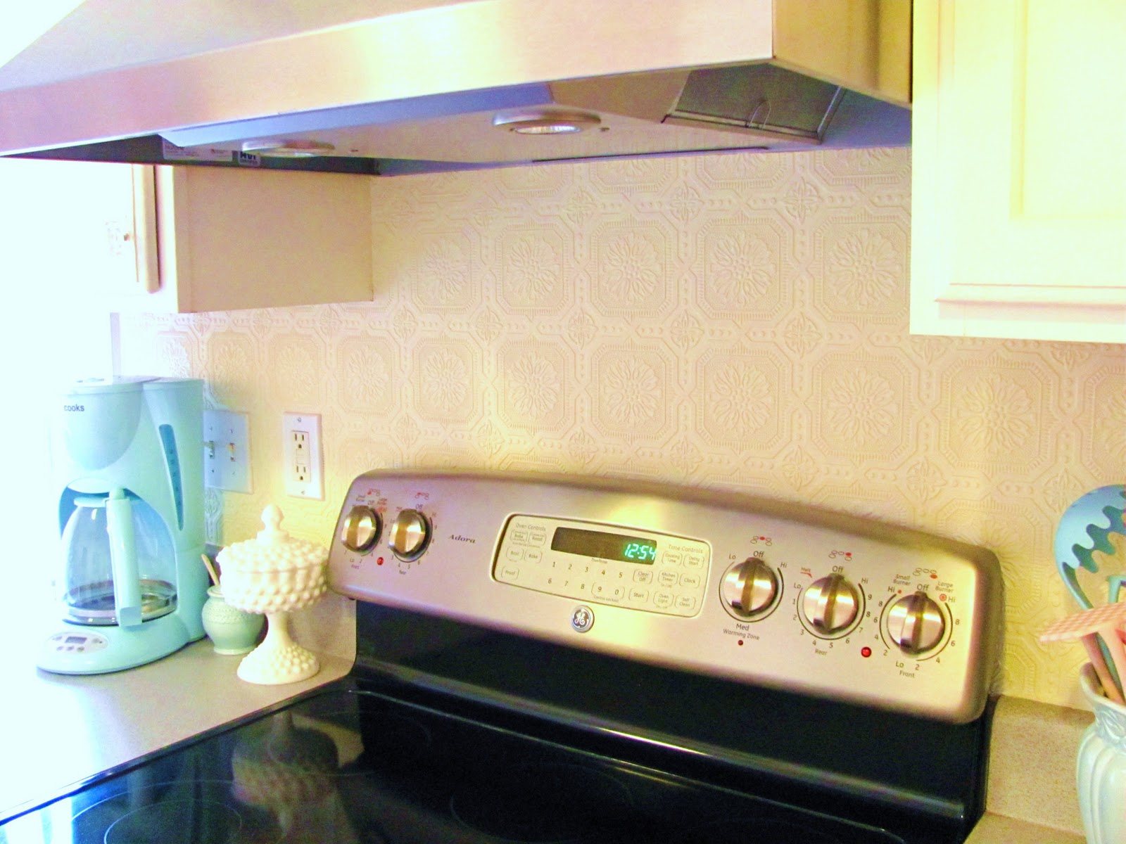 Vinyl kitchen backsplash Kitchen Backsplash