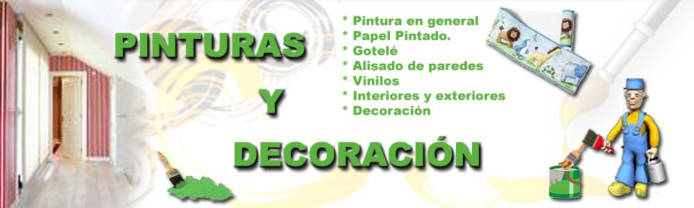 Pinturas y decoracion