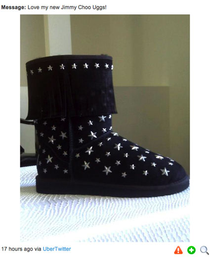 ugg and jimmy choo collaboration