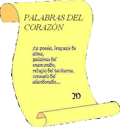 PALABRAS DEL CORAZON
