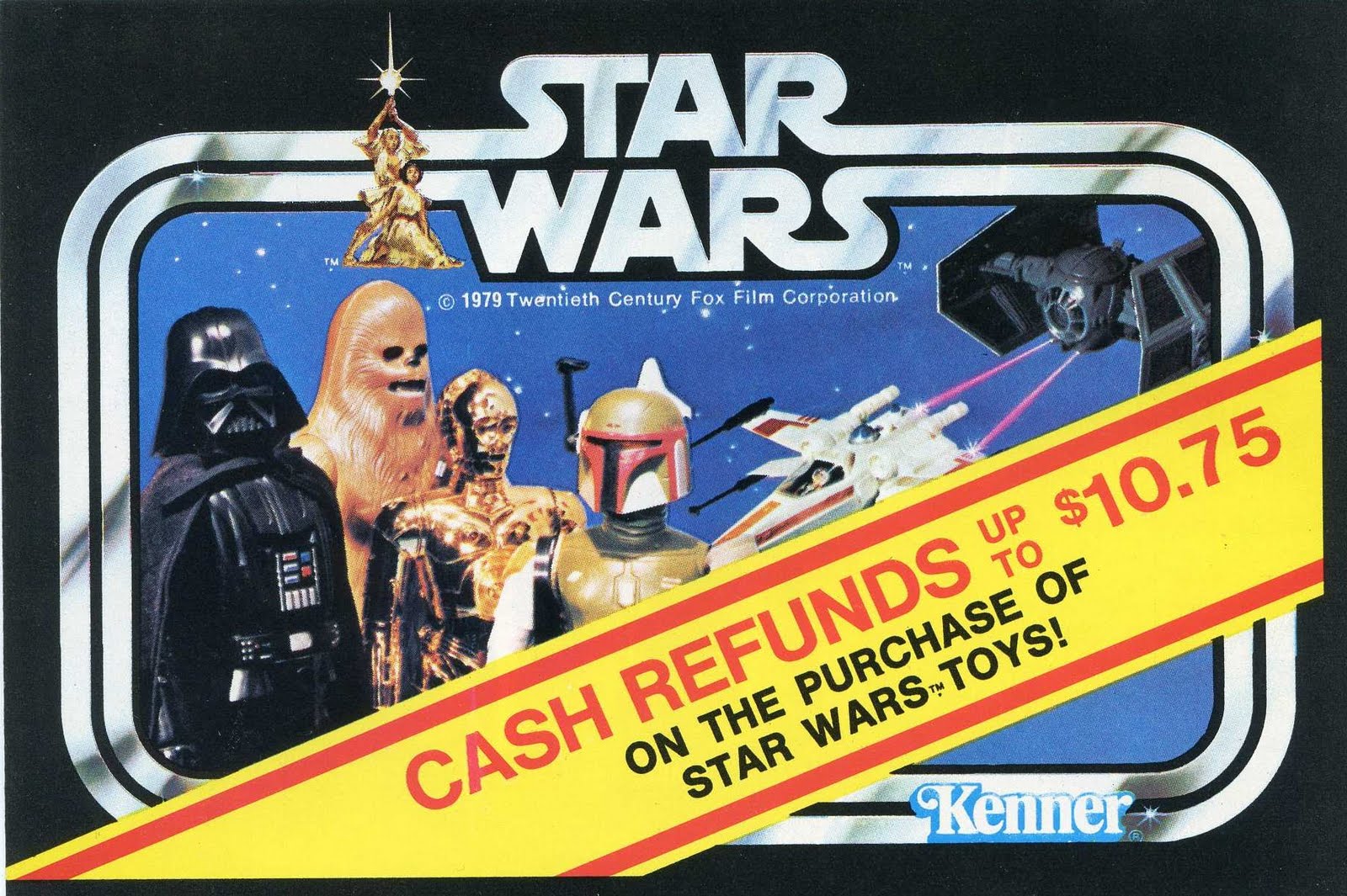 star wars 77 80 collectors blog promotional flyers star wars 1979 darth vader flyers