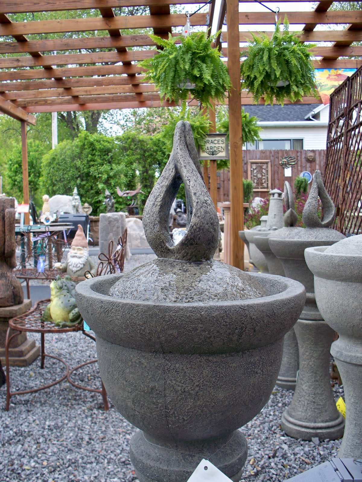Thyme with a Green Thumb Statuary Fountains and more