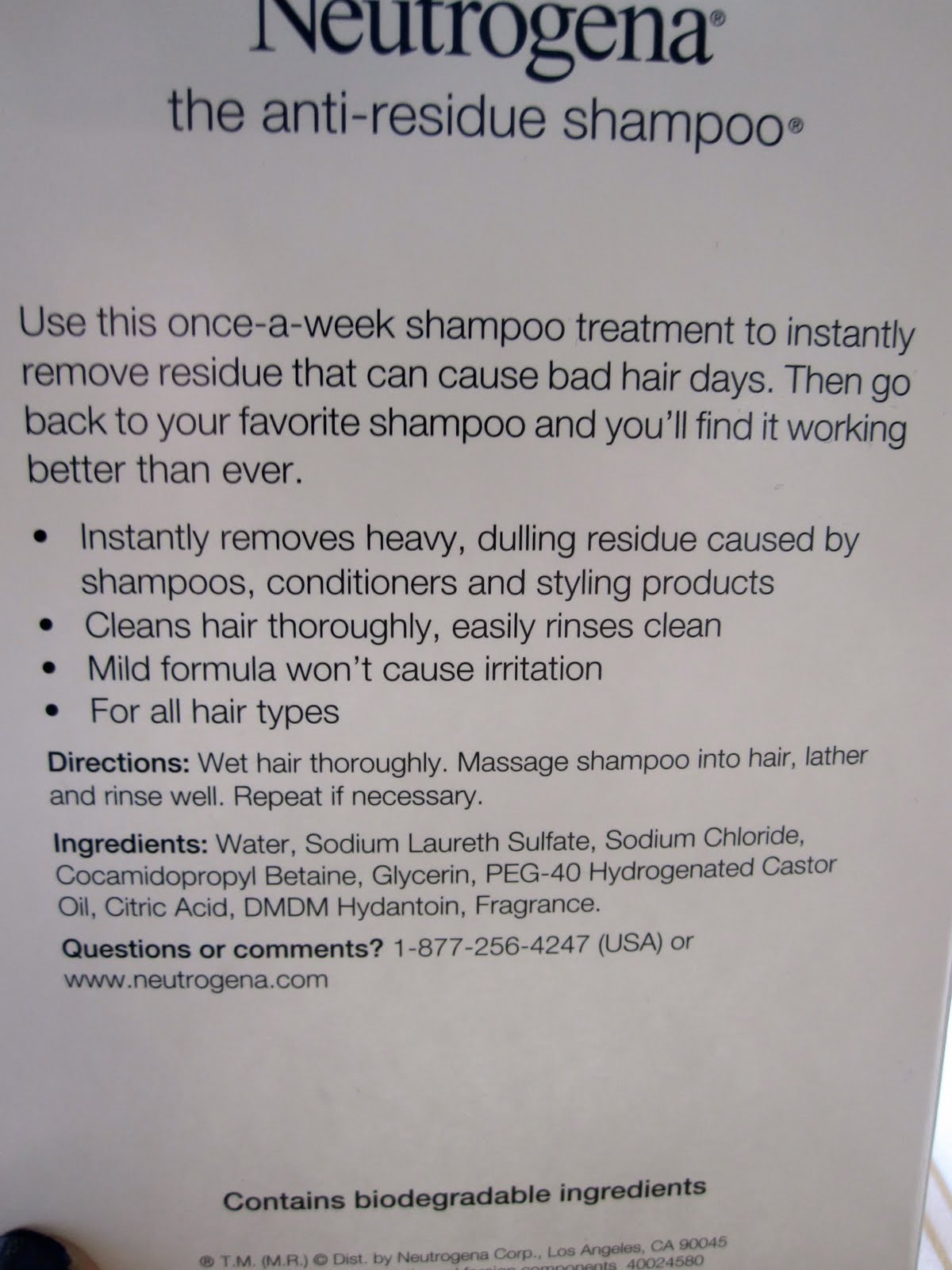 Neutrogena Orange Bottle