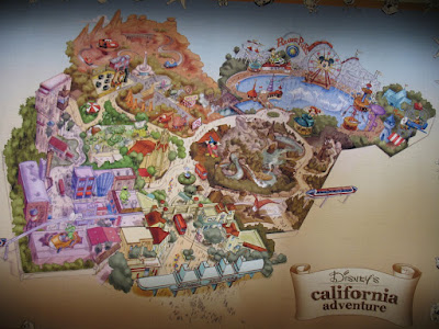 disneyland map 2010. Disneyland California Map 2010