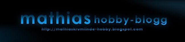 Mathias hobby-blogg