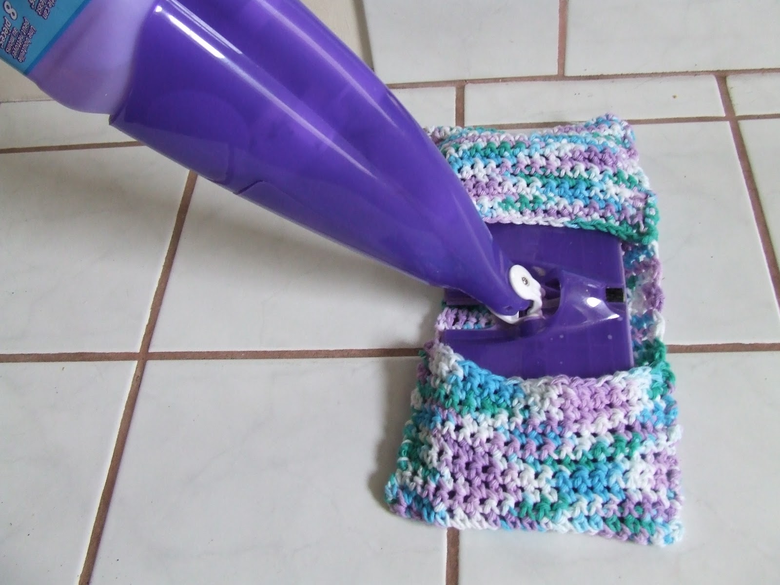 Mixed Media Swiffer Wet Jet Crocheted Cotton Pad