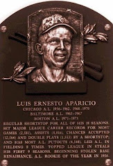 En 1984 Luis Aparicio Jr. se convirtió en el primer y único venezolano en el Salón de la Fama