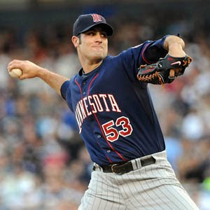 Nick Blackburn delivering a pitch