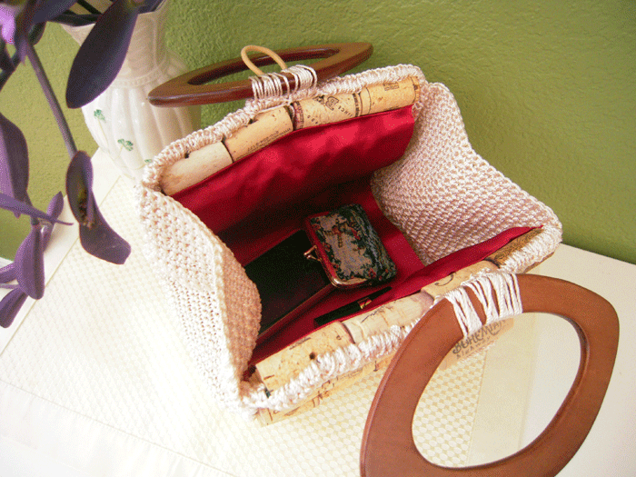 Wine Cork Purse, by Joanie Balonie