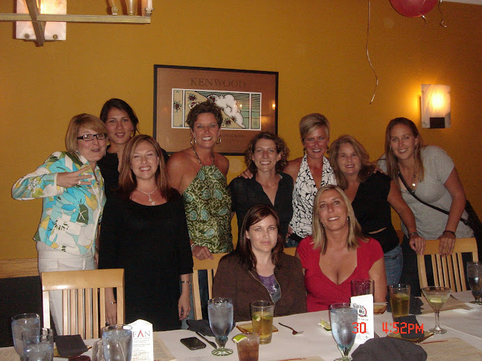 Crashing Ruth's surprise birthday party:Thai Bistro, Jacksonville SC 4.30.09