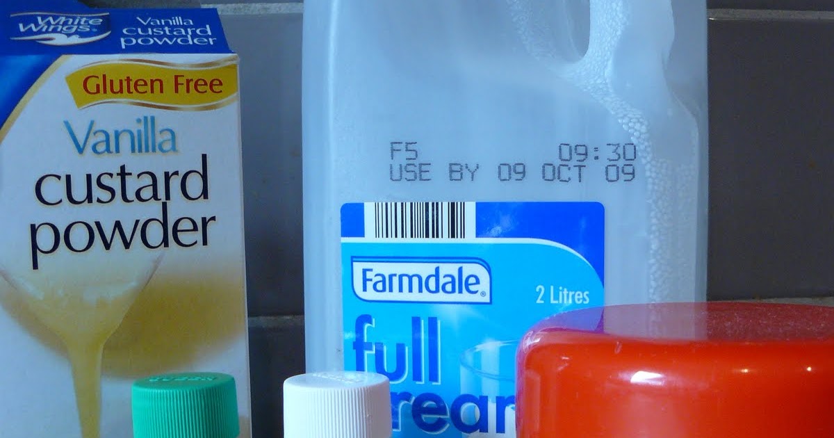 Mint Custard How To Cook... Mint Custard