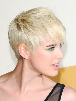 Side Swept Bangs On Short Hair short choppy hairstyle. Side Swept Bangs On Short Hair