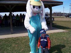 hangin with the easter bunny