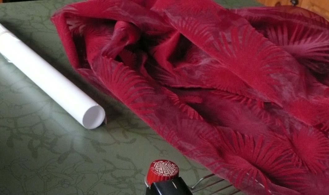 Art Food AND Motherhood Hemming Sheer Curtains Using Pellon OR Howto