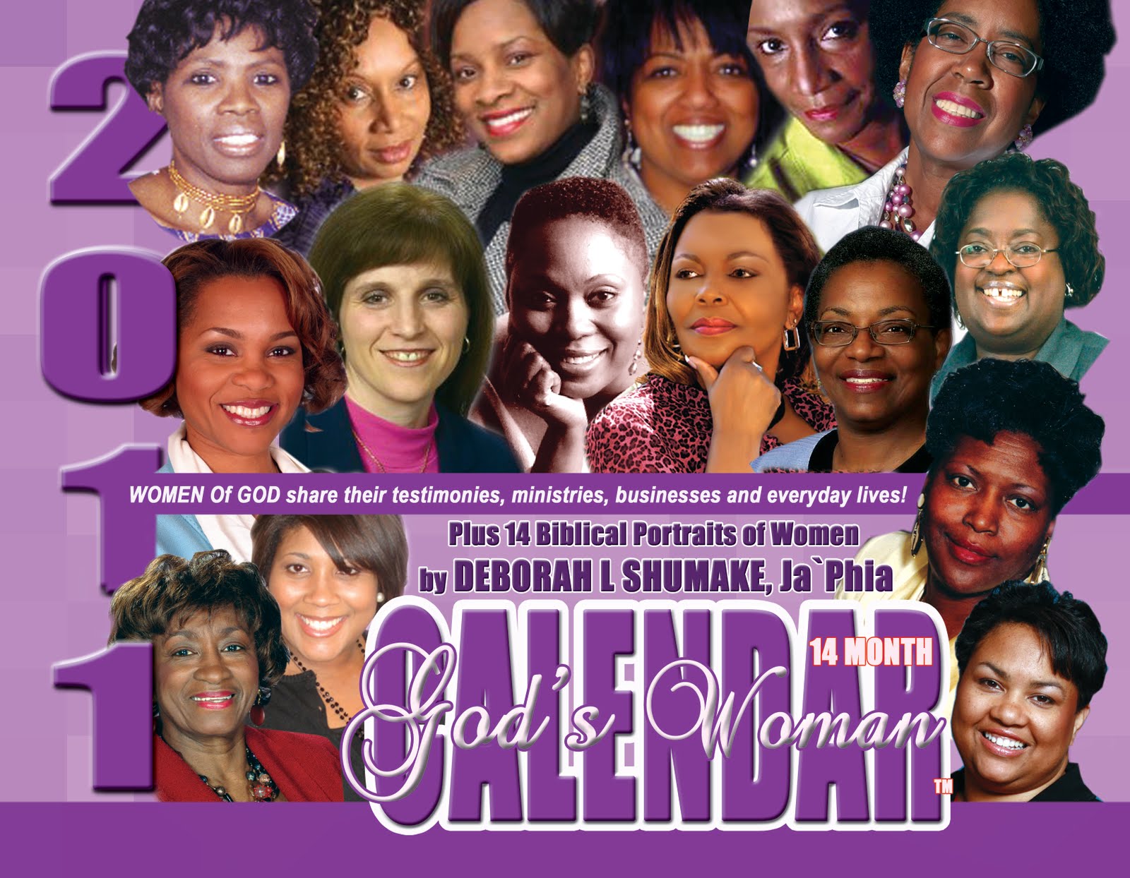 female 12 month calendar