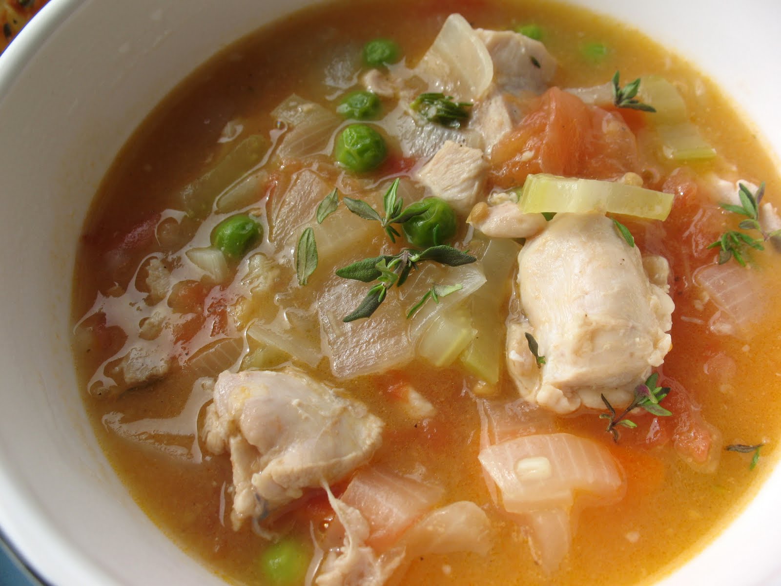 Jamie Oliver's Chicken and White Wine Stew Chasing Tomatoes
