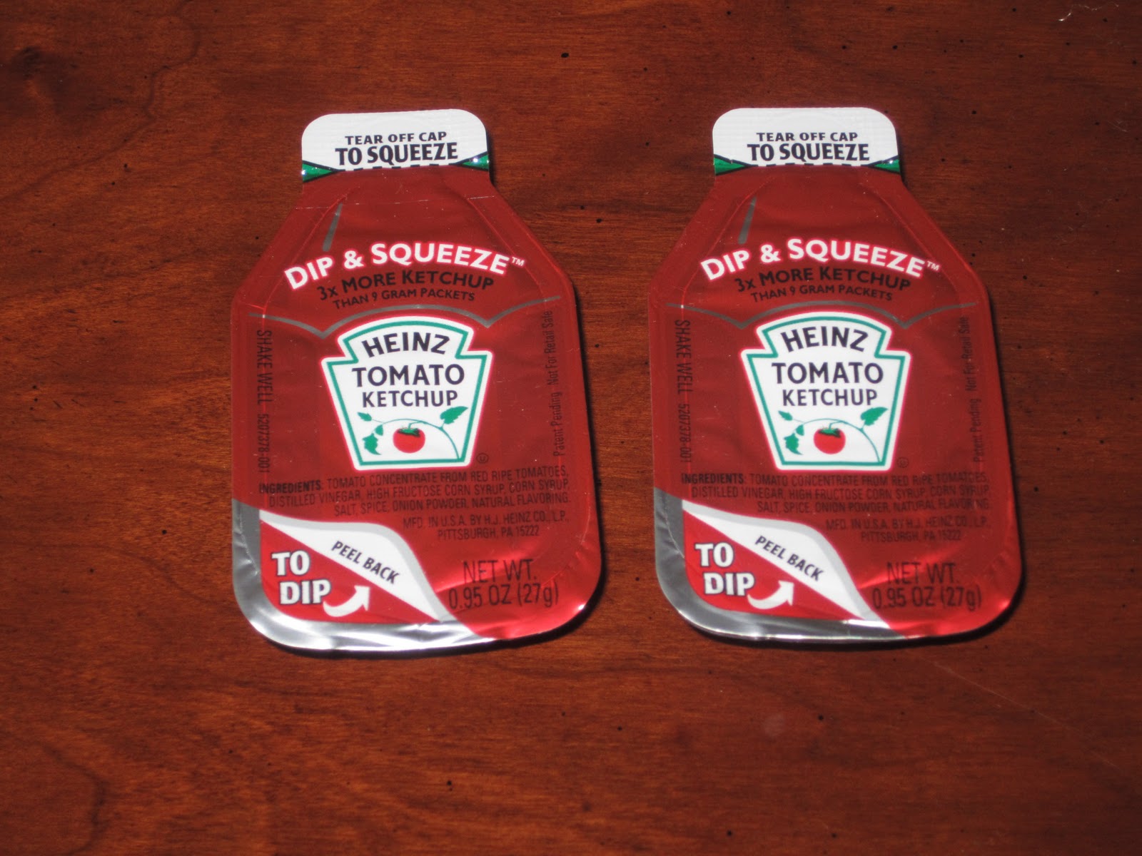 kateland New Ketchup Packets at Chickfila...