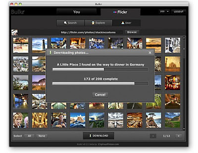 download easily flickr photos