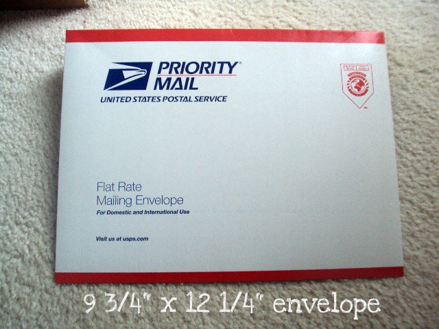Priority Mail Envelope. Mail® Flat Rate Envelope I
