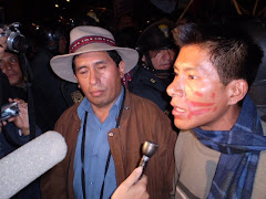 MARCHA DE PROTESTA EN RESPALDO AL PARO AMAZÓNICO