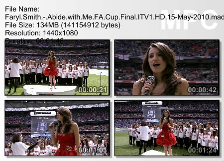 Faryl Smith - Abide with Me & National Anthem FA Cup Final 15-May-2010