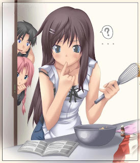 بدأت مسابقة صو رة الأنمي... Anime+cooking
