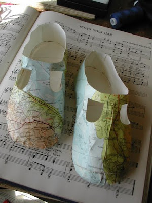 map shoes