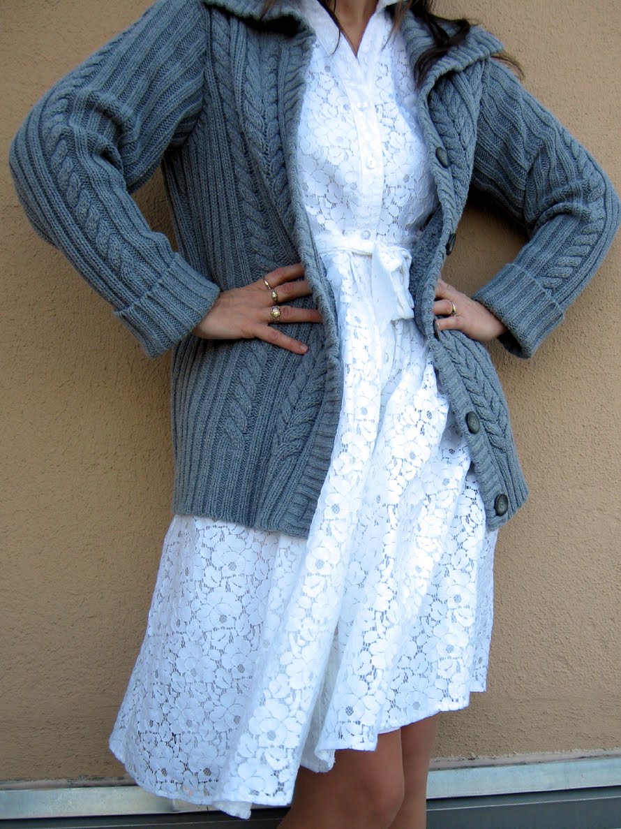 Bromeliad DIY Wednesday How to alter the sleeves of a heavy knit sweater Fashion and home