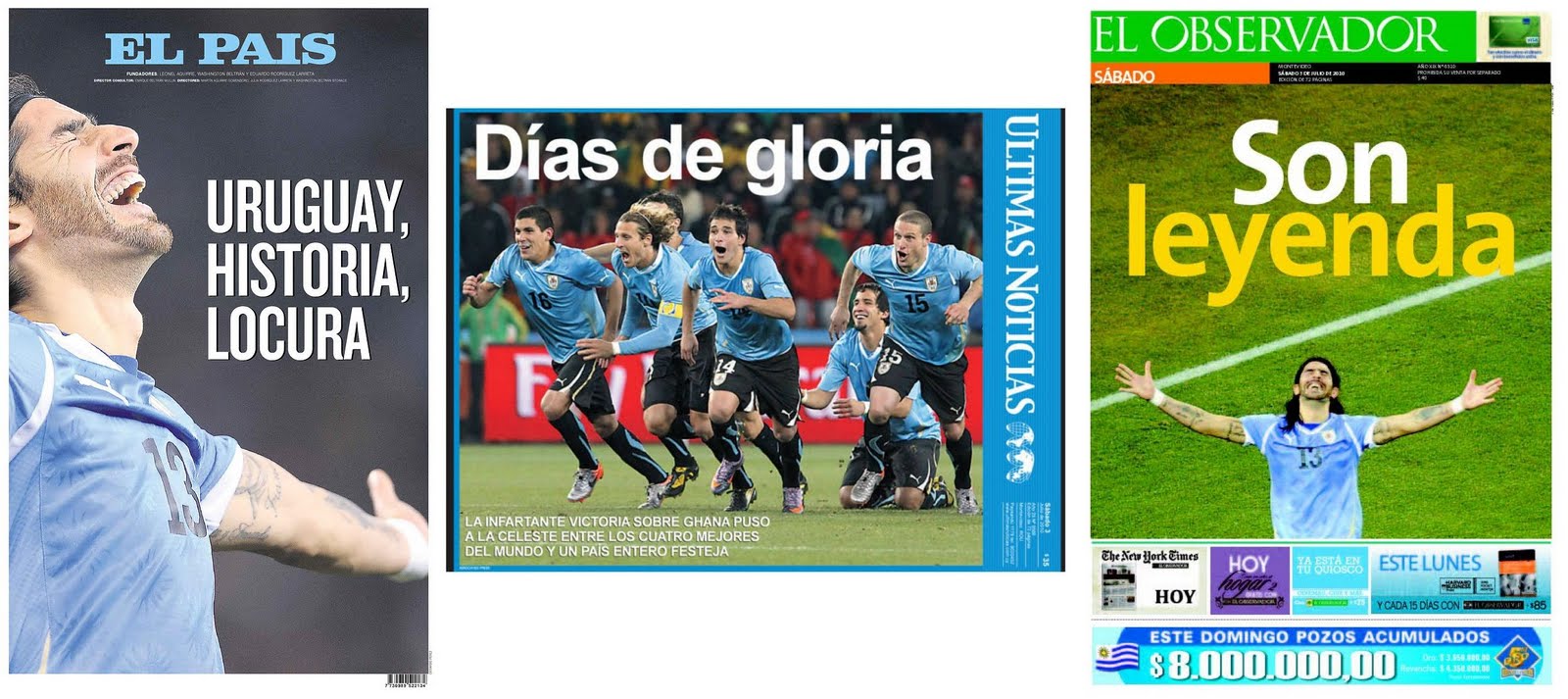 Domingos de fútbol: Las 4 Estrellas de Uruguay