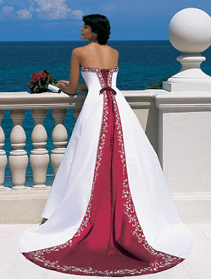 Wedding Dress With Color Email ThisBlogThis