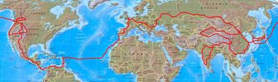 The planned route