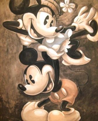 mickey and minnie. Mickey vs. Bugs